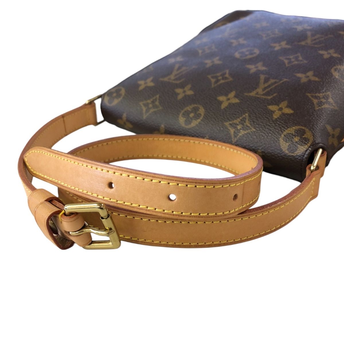 ルイヴィトン　モノグラム　ミュゼットサルサ　ショルダーバッグ　レザー LOUIS VUITTON ルイヴィトン ミュゼット・サルサ ショート