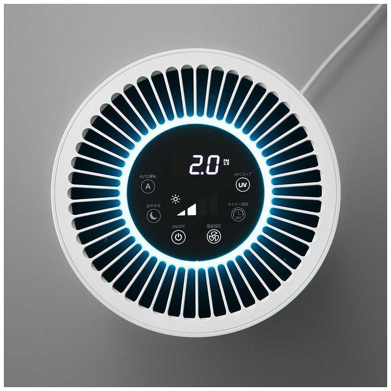未開梱 サンカ UV-C除菌空気清浄機 空気清浄 17畳まで PM2.5対応 ホワイト SAP-4100 WWW_KANDAIZUMI_COM