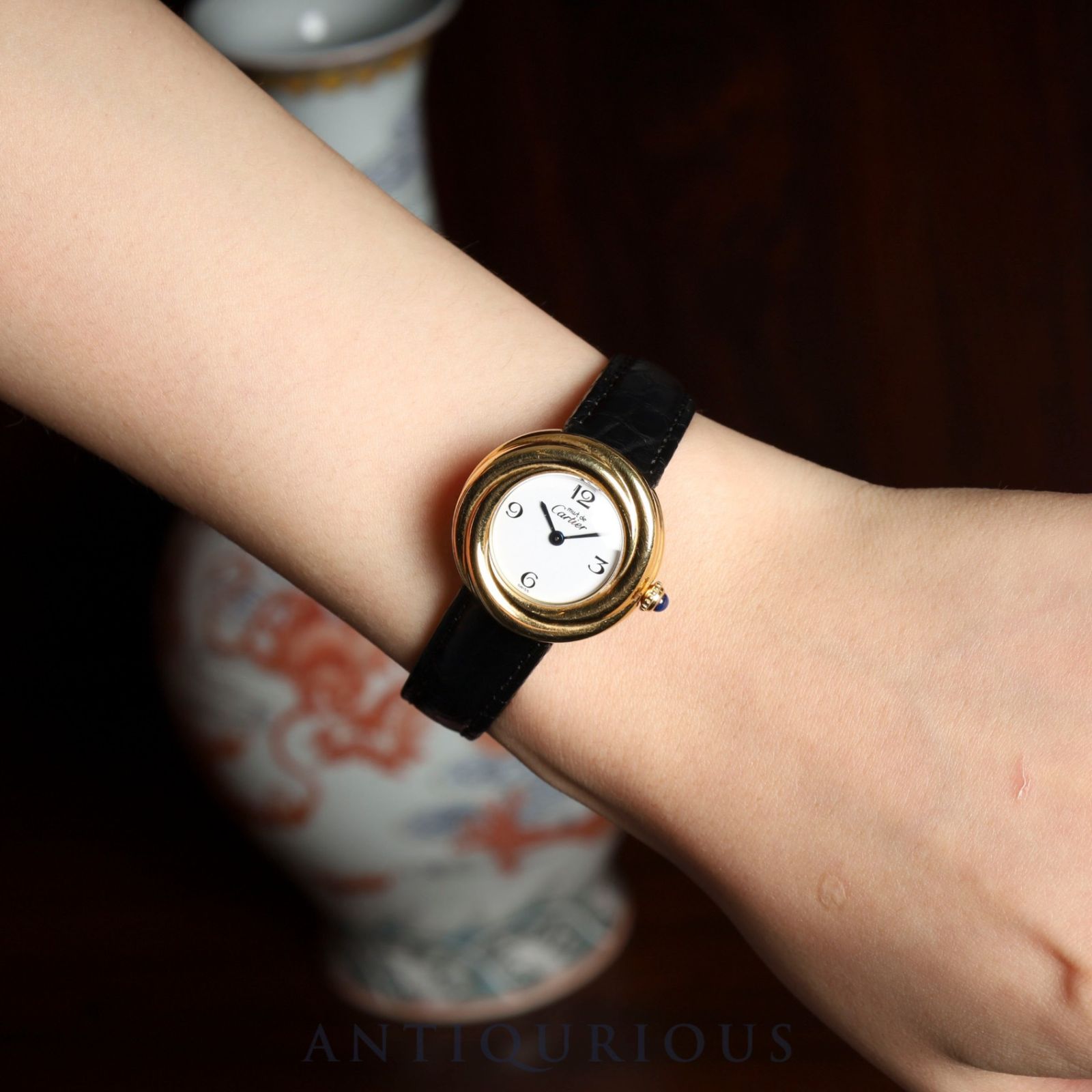 カルティエ マストトリニティ W1010844/2735 クォーツ Cal.157.06  