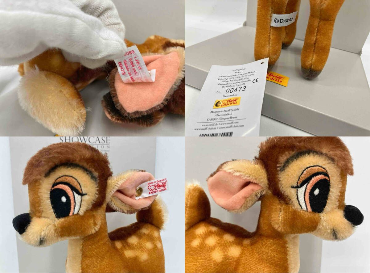 Steiff DISNEY SHOWCASE 【Bambi】 シュタイフ バンビ 店舗受取可
