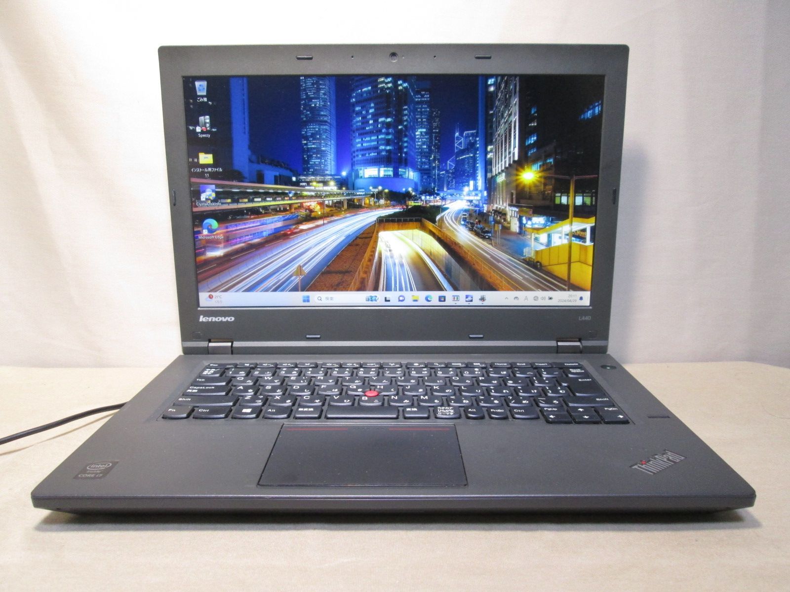 Lenovo ThinkPad L440 【SSD搭載】 Core i7 470MQ 16GBメモリ ...