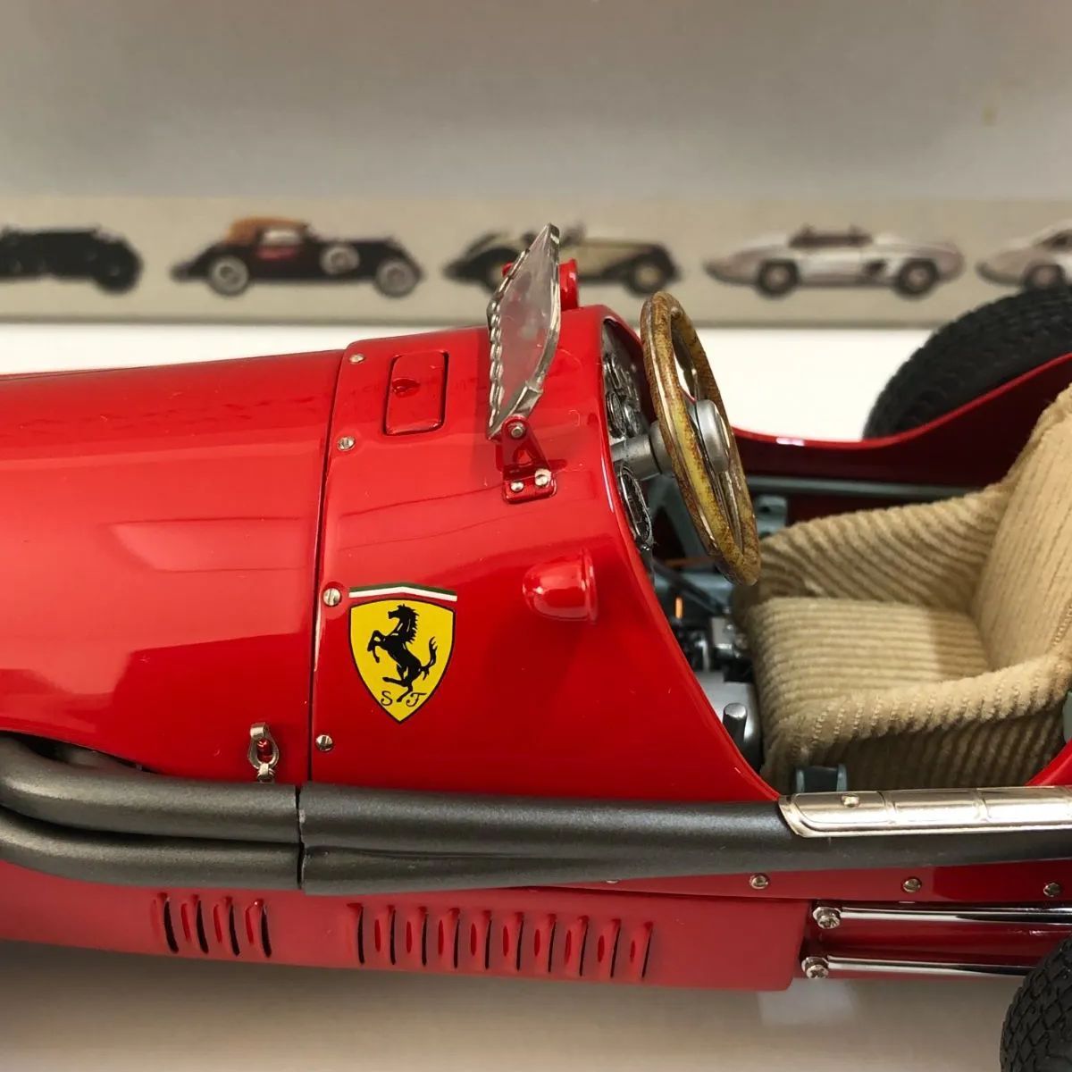 1/18CMC超精密ミニカー/Ferrari　500F2(1953) CMR 1/18 Ferrari 500 F2 Prototype 1953 レッド フェラーリ