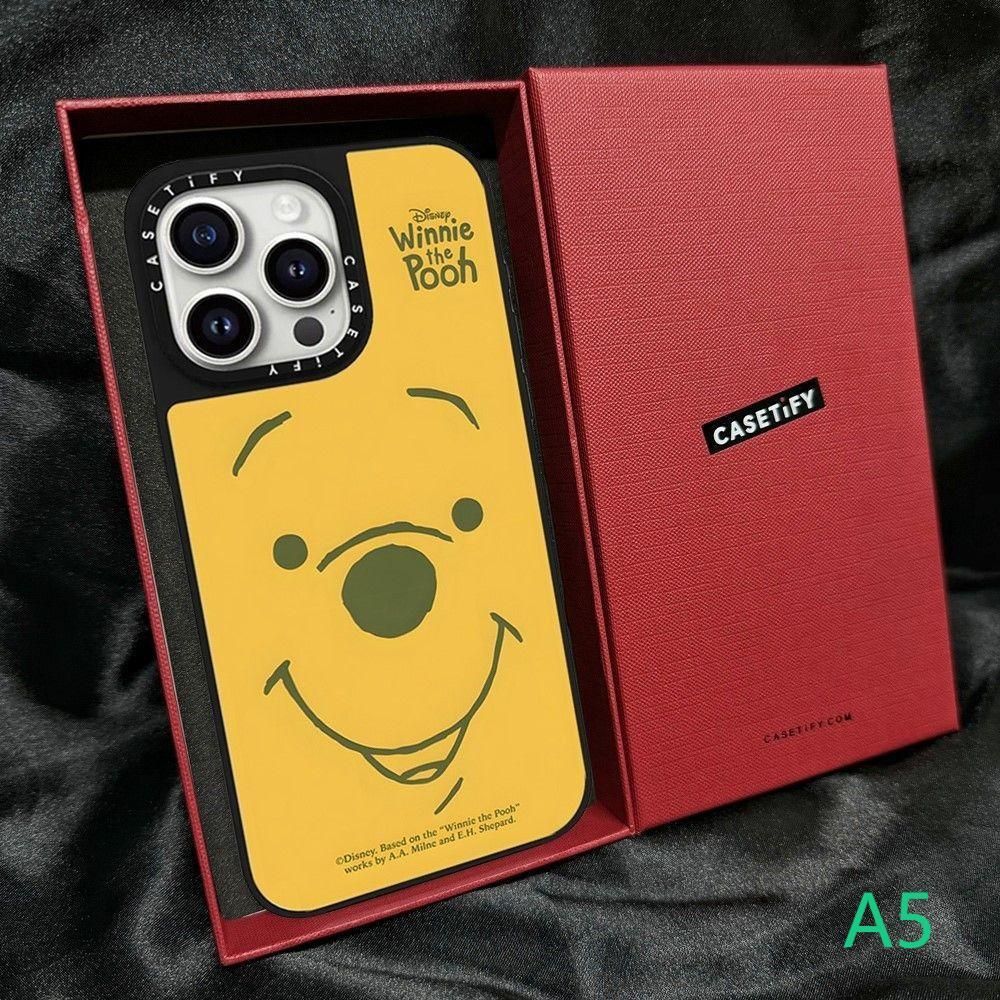 (専用)CASETiFY くまのプーさん ハードケース CASETiFY コラボレーション くまのプーさん 鏡面スマホケース