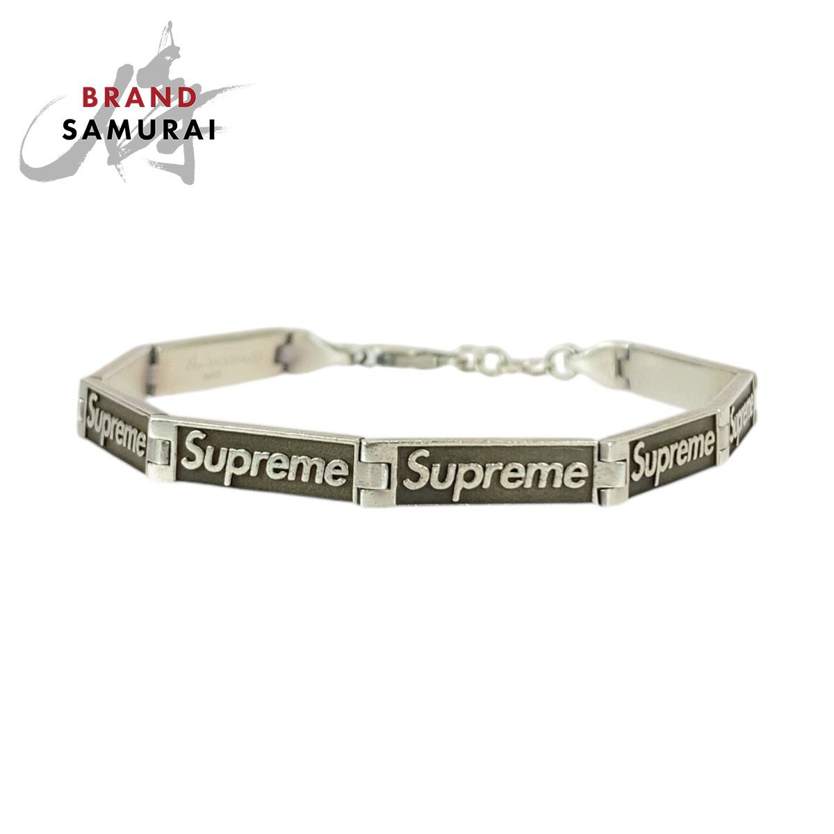 超 Supreme シュプリーム SUPREME × Jacob-Co シルバー シルバー925 ブレスレット メンズ 505564