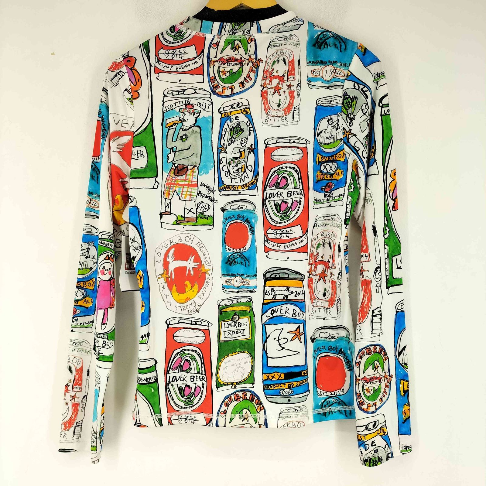 チャールズジェフリーラバーボーイ CHARLES JEFFREY LOVERBOY ビール缶プリント カットソー レディース JPN M