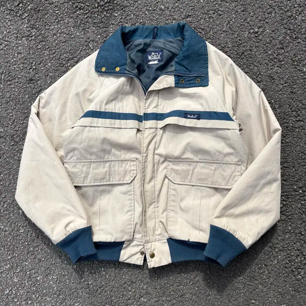 80 90年代 オールド ウールリッチ ウィンドブレーカー ジャケット