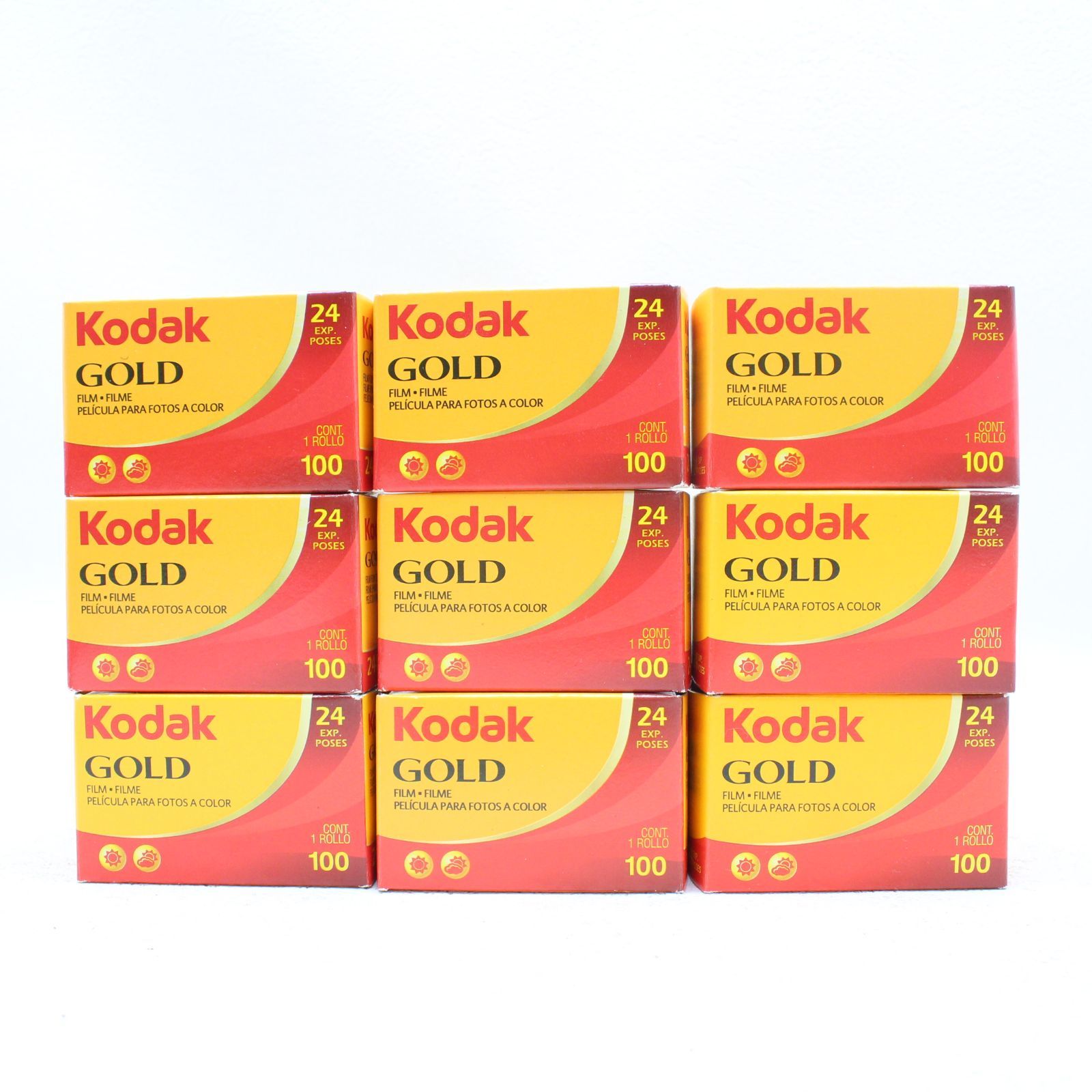 ♦Kodak GOLD 24枚撮り ISO100 9個セット期限切れ