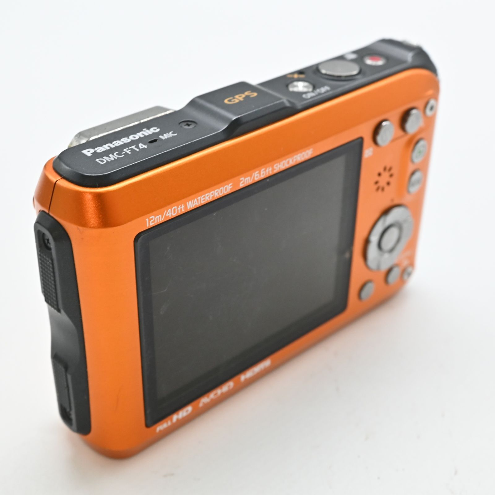 ️⃣パナソニックLUMIX DMC-FT4#️⃣デジタルカメラ#️⃣オレンジ  