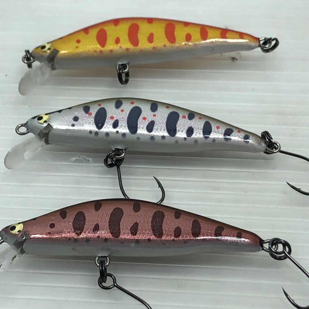 ΣΣITO.CRAFT Inc. イトウクラフト BOWIE ボウイ ミノー 3個 ΣΣITO.CRAFT Inc. イトウクラフト BOWIE ボウイ ミノー 3個