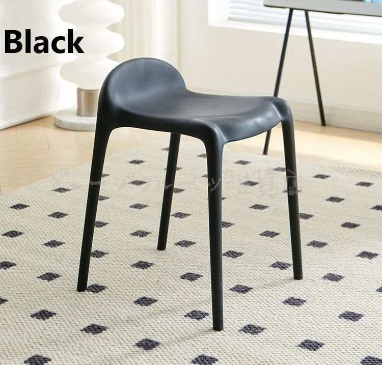 スタッキング スチール スツール ブラック 未使用 スタッキング