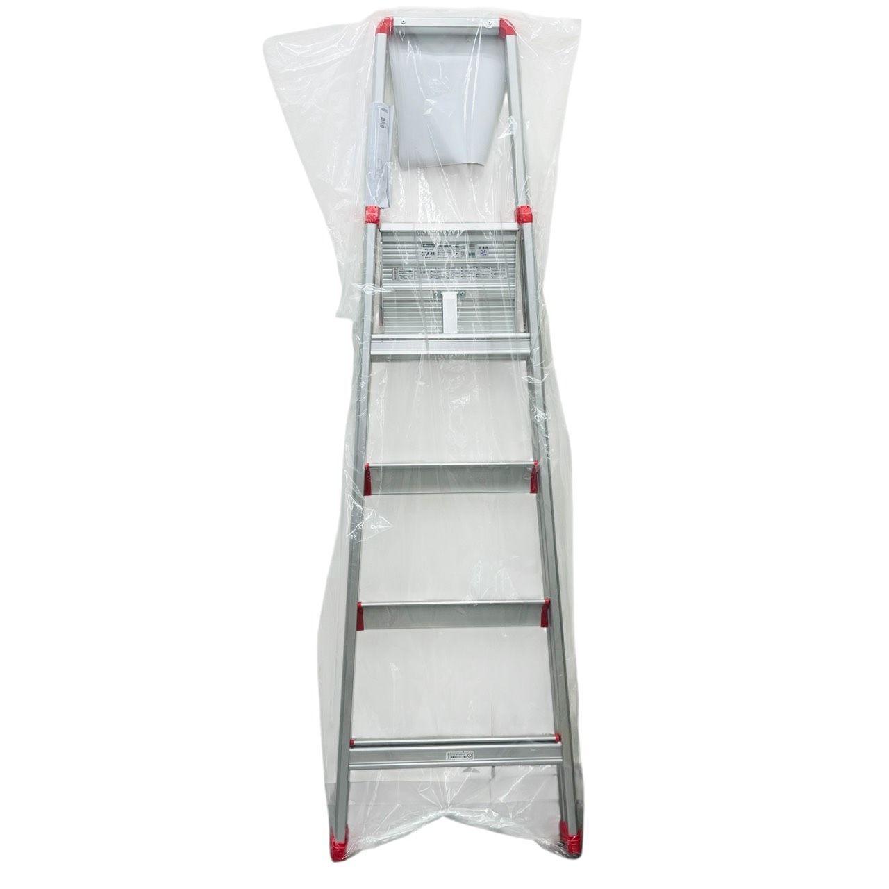 長谷川工業 株 ハセガワ 天板幅広 上枠付きアルミ踏台 SRA型 4段 SRA11