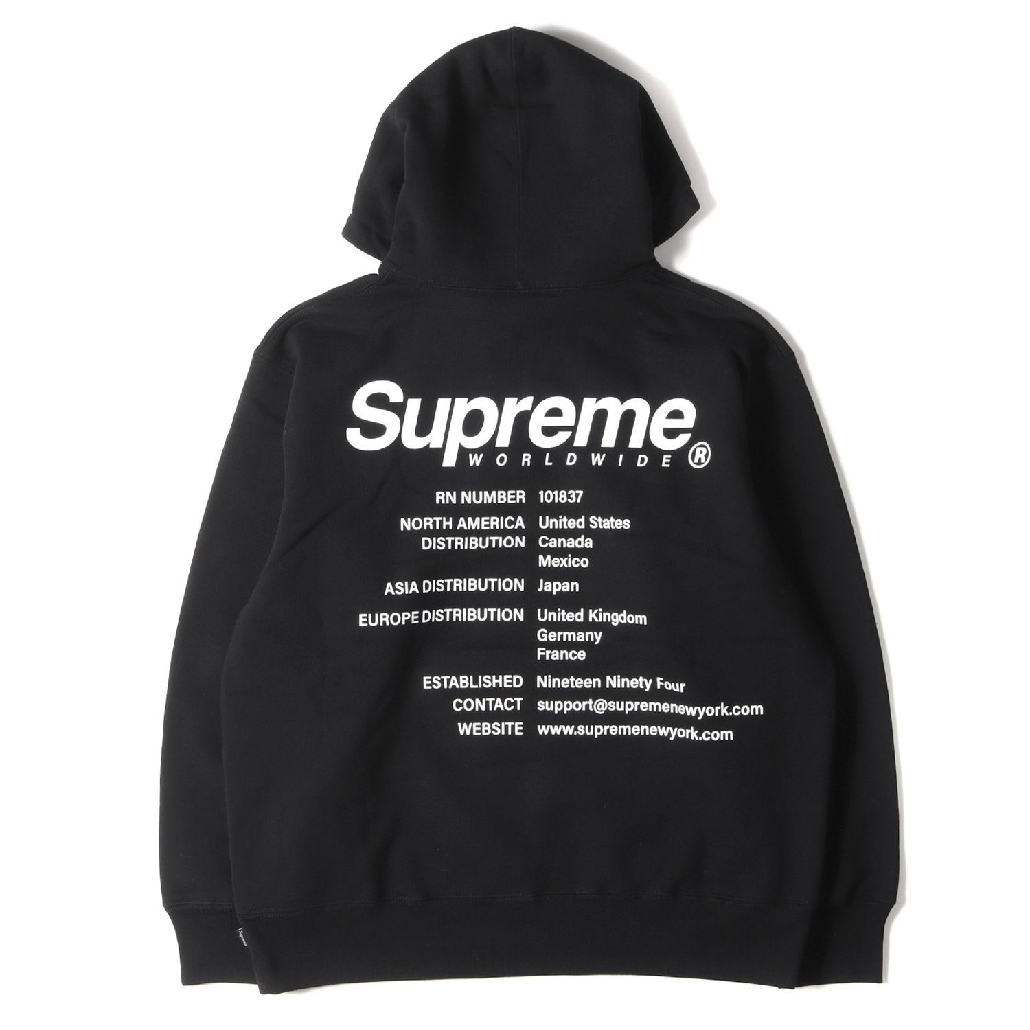 美品 Supreme シュプリーム パーカー サイズ:M 23SS ブランドロゴ