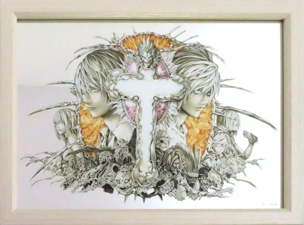 小畑先生描き下ろし パブミラーc デスノート展（グッズ紹介