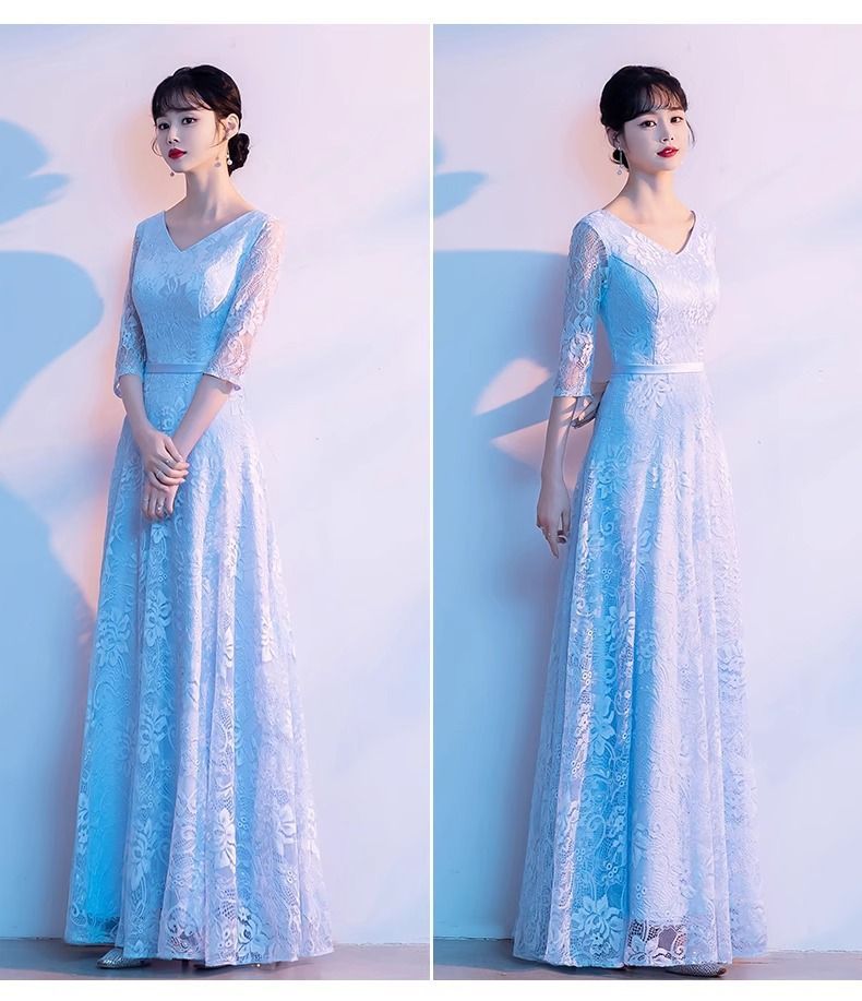 ロングワンピース ロングドレス