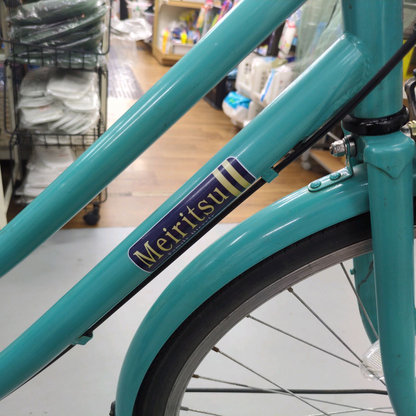 J238 ☆サビキズ有り☆普通自転車☆PRETTY Kangaroo☆LEDダイナモ☆26