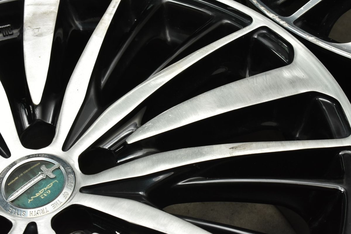 箱付 カスタム用に ロクサーニ タルカス 18in 7.5J 48 PCD100 4本セット プリウス カローラツーリング スポーツ インプレッサ レガシィ 気軽に注文ください！