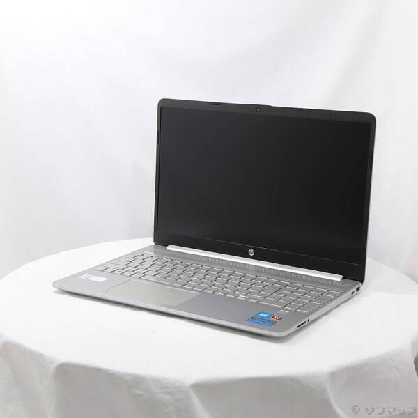中古品〕 HP 15s-fq3000 54H86PA-AAAA ナチュラルシルバー【247