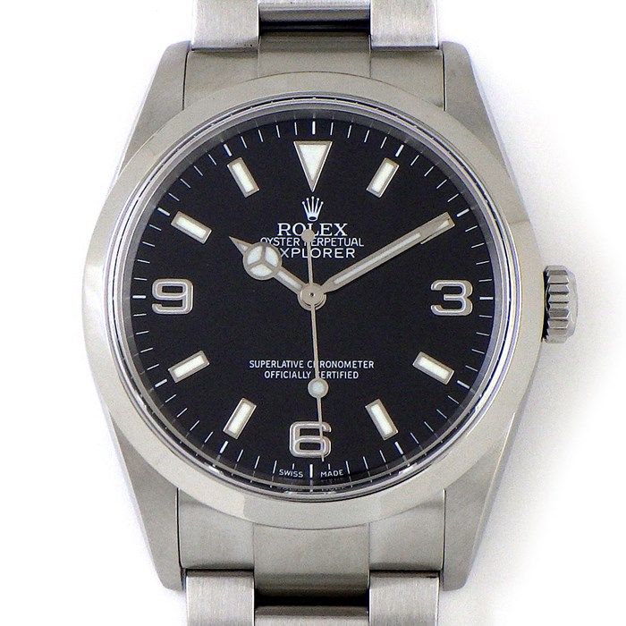 ひとみ メンズ ロレックス Rolex 腕時計 エクスプローラーI 114270 D番