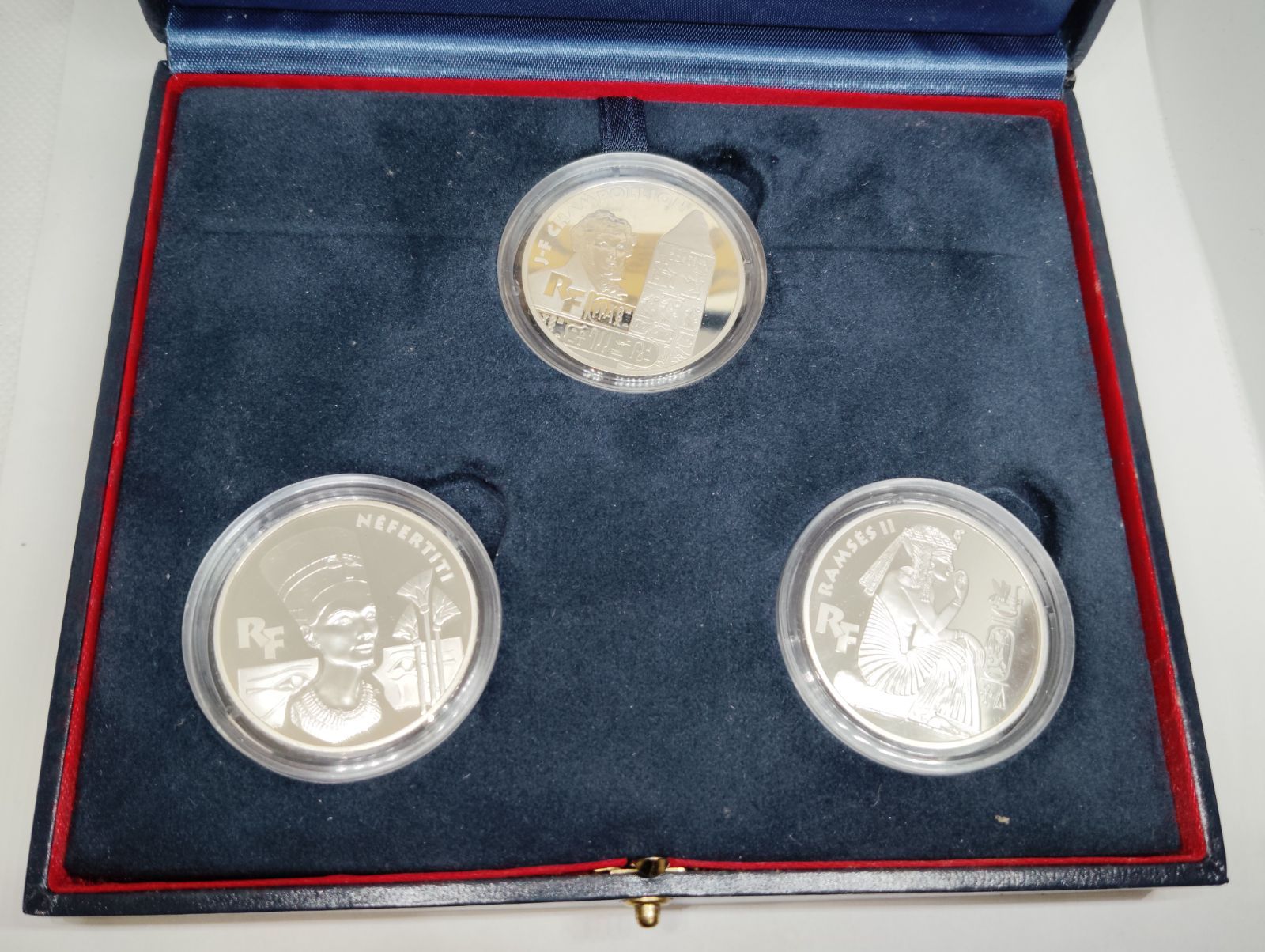 0901H16】 Monnaie de Paris 銀貨セット 3種 モネ・ド・パリ Trésor du