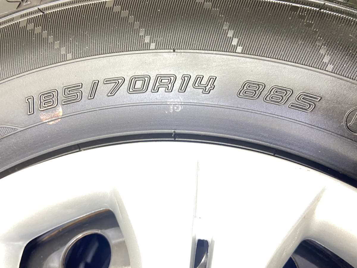 185/70R14 ダンロップ エナセーブ EC204 日産純正 14x5.5 100-4穴 中古