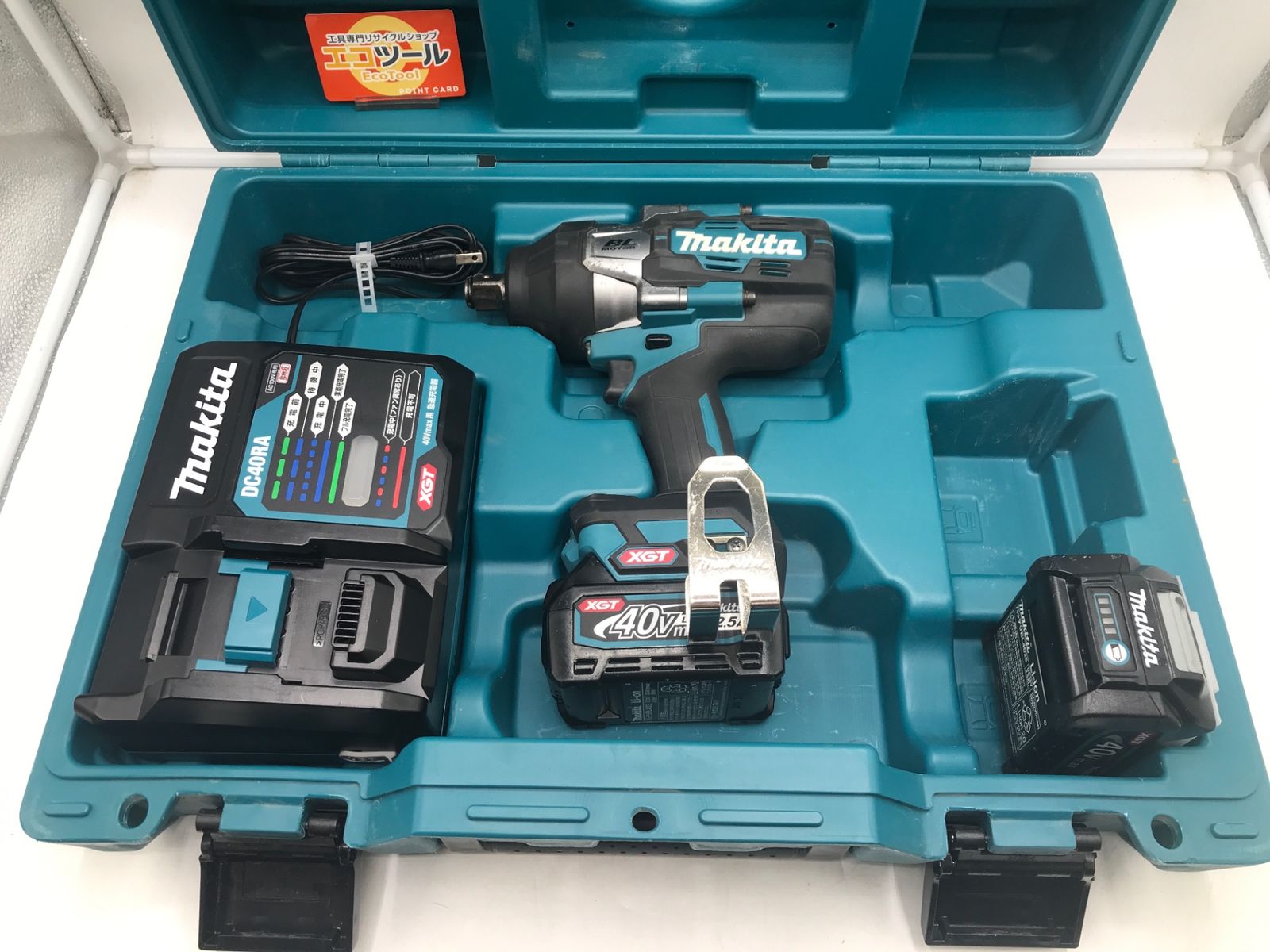 Makita|マキタ 40Vmax充電式インパクトレンチ TW001GRDX IT0BKREDH974 エコツール岡崎岩津店 M01