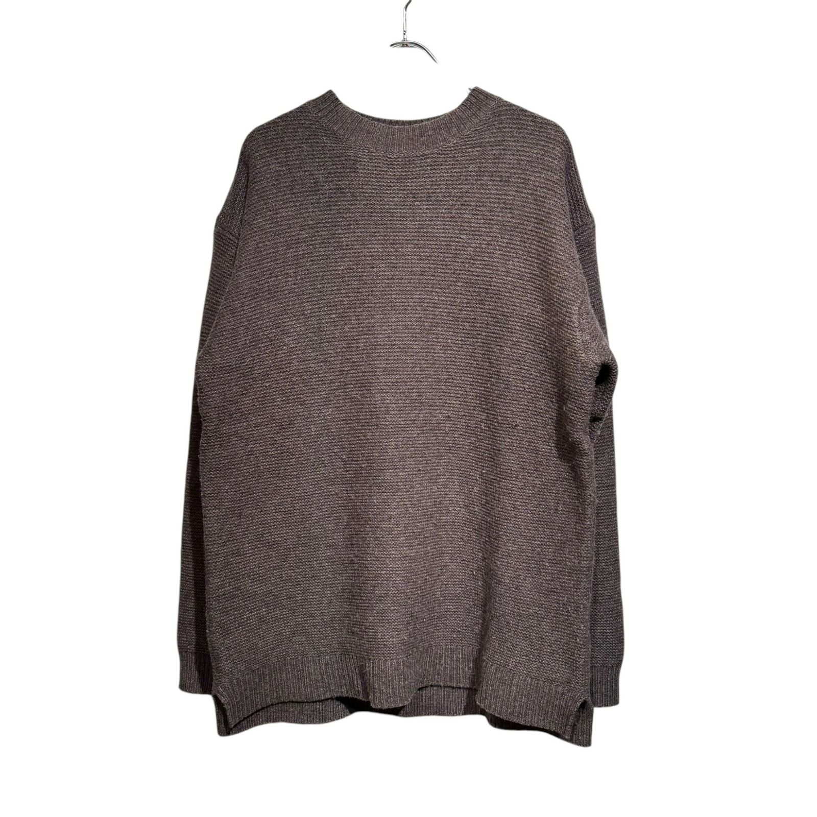 JOURNAL STANDARD relume (ジャーナルスタンダードレリューム) ④ 24080464300030 HAMILTON WOOL ガーター クルーネックニット メンズ パープル M