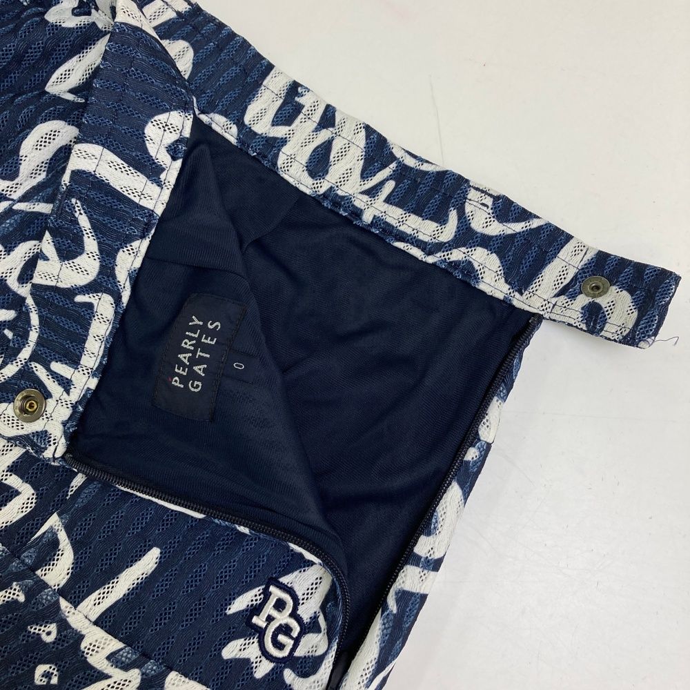 サイズ：0 PEARLY GATES パーリーゲイツ トップ 2025年モデル ショート