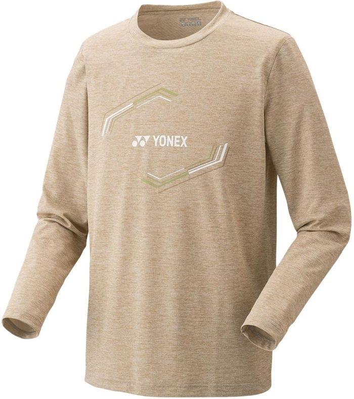 【新品・5営業日で発送】YONEX ヨネックス ユニロングスリーブTシャツ (16709) 色 : サンドベージュ サイズ : M 