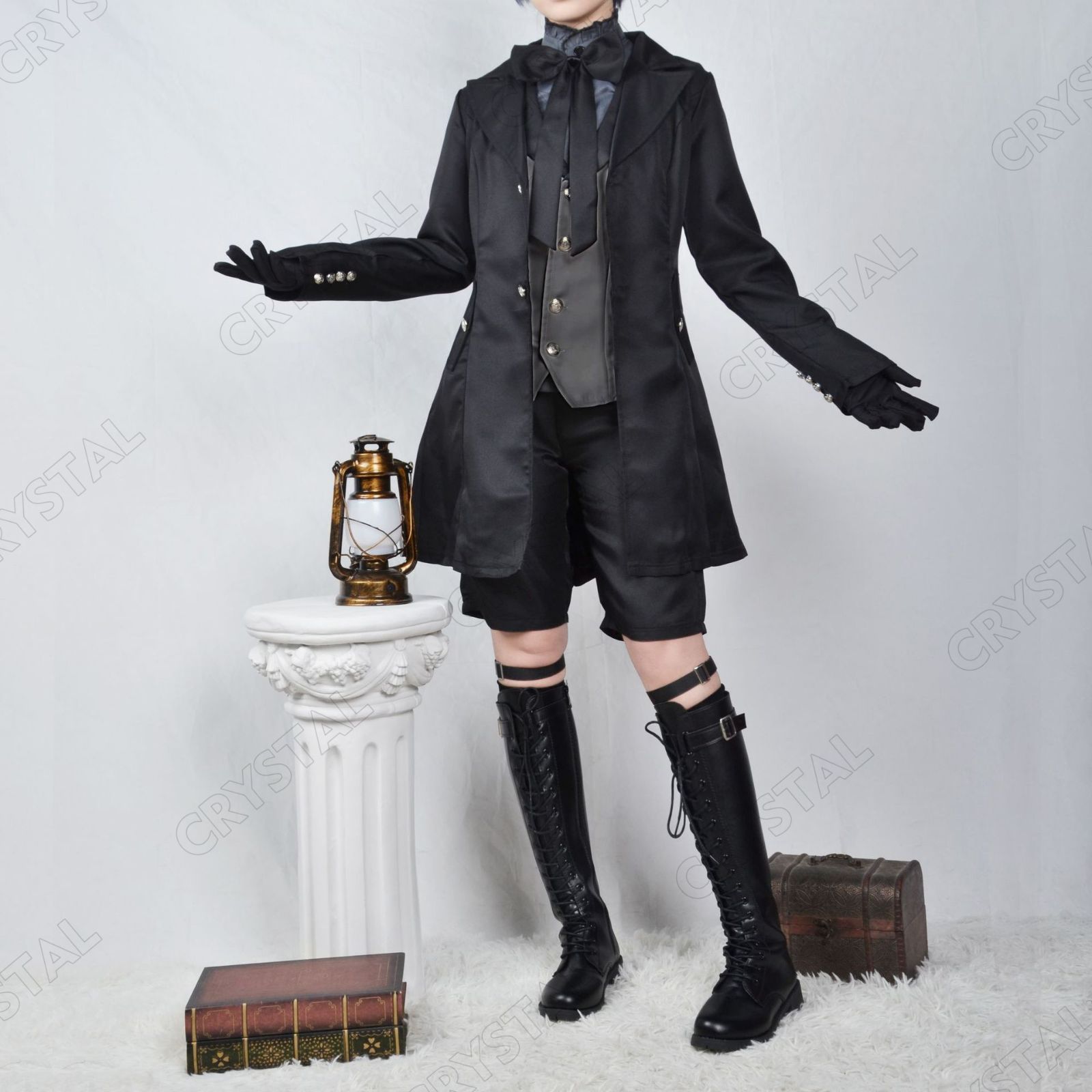 黒執事 シエル・ファントムハイヴ コスプレ衣装 お盆 演出服 舞台装 