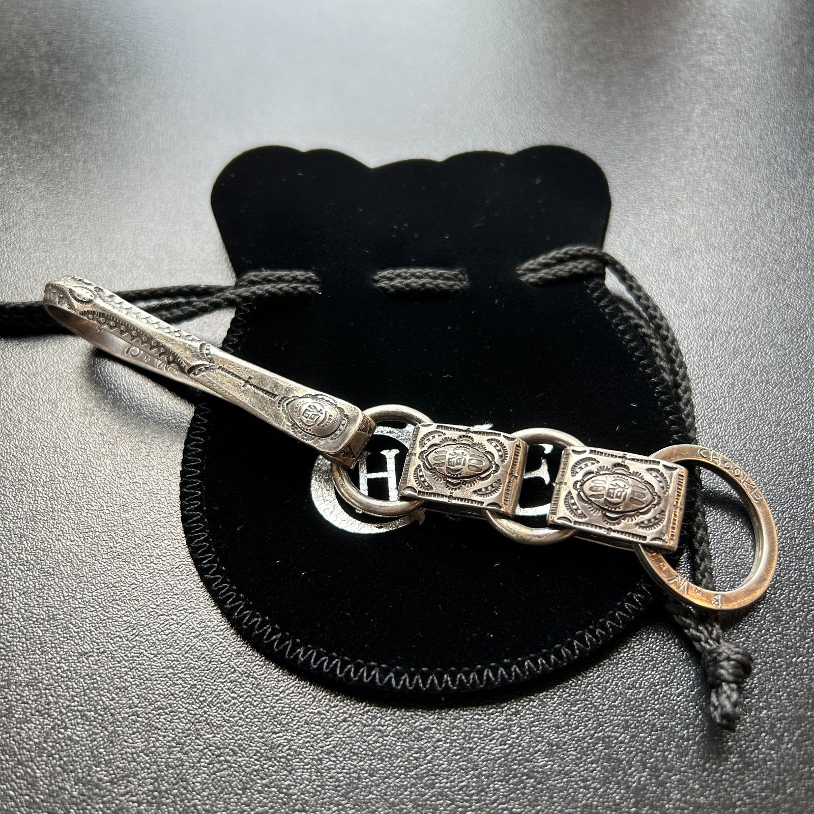 CHOOKE × B.W.G.】 KEY HOOK キーホルダー シルバー シルバー925 新品 