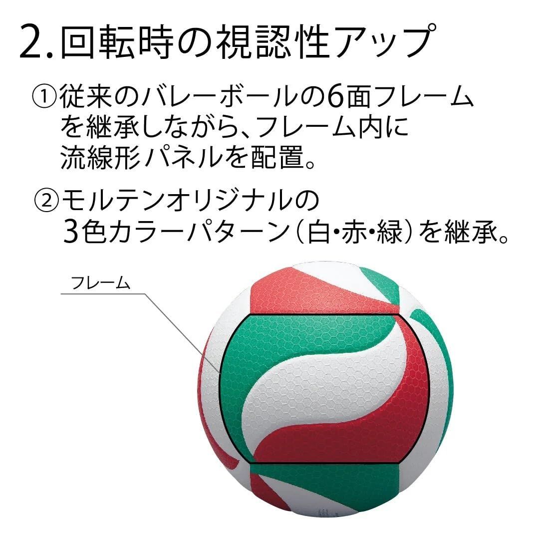 検定球 軽量4号 V4M5000-L フリスタテック バレーボール モルテン