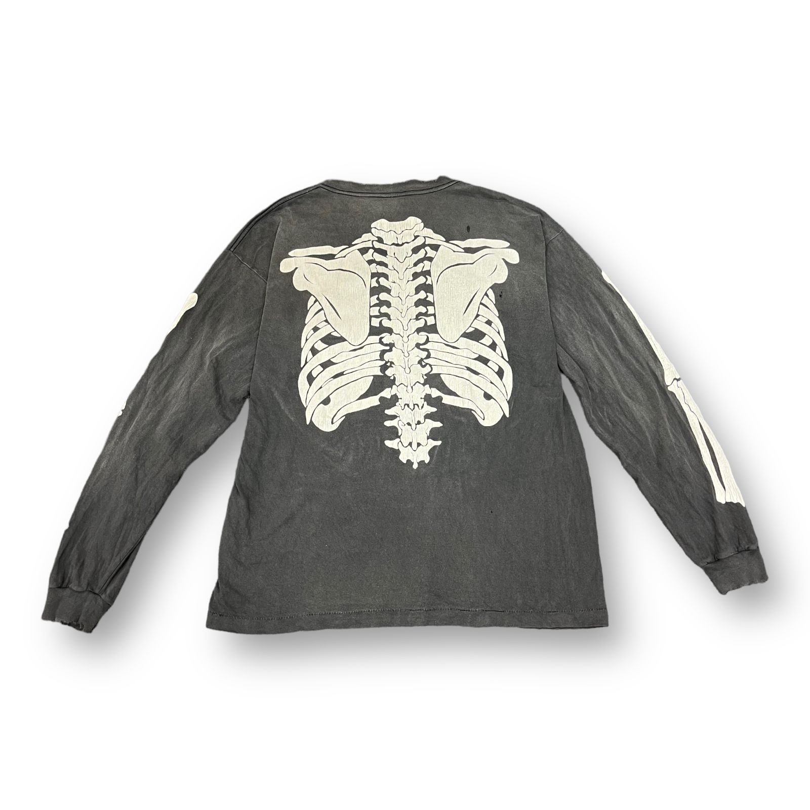 VLONE スカル プリント 長袖カットソー