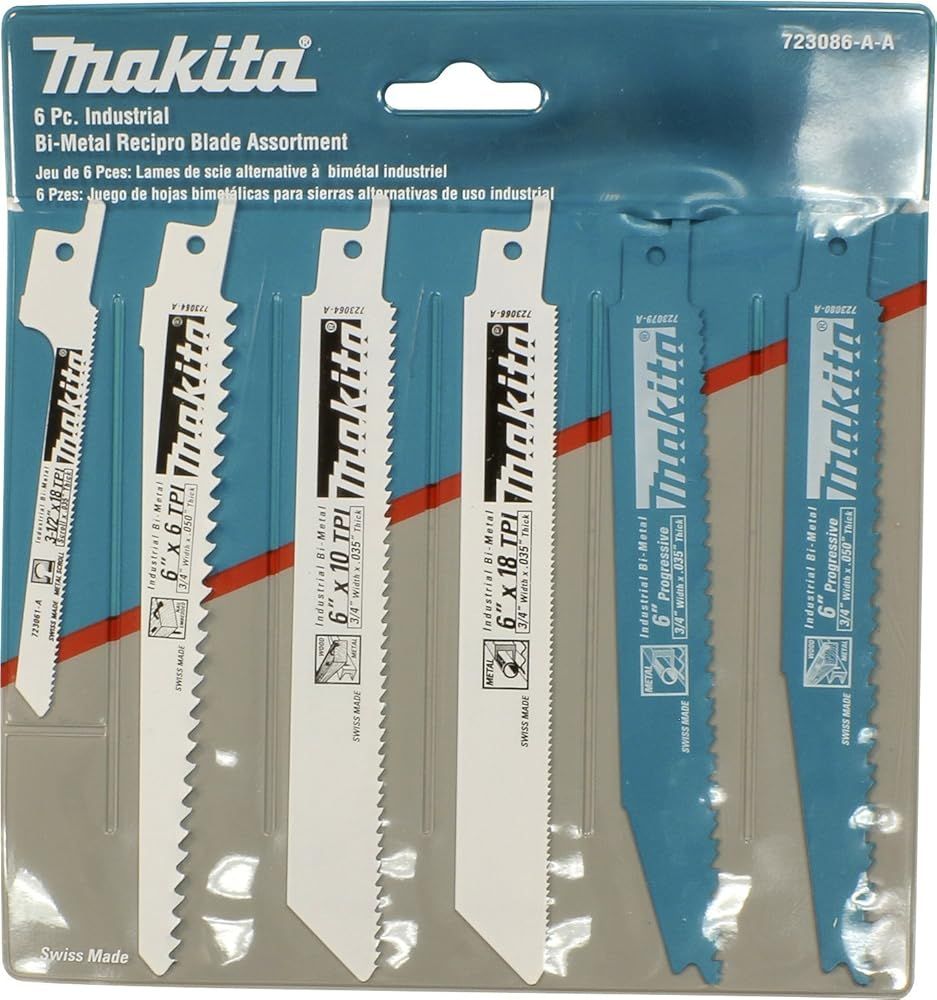 マキタ(Makita) レシプロソー 替え刃6点セット 並行輸入品 マキタ(Makita) レシプロソー 替え刃6点セット 並行輸入品