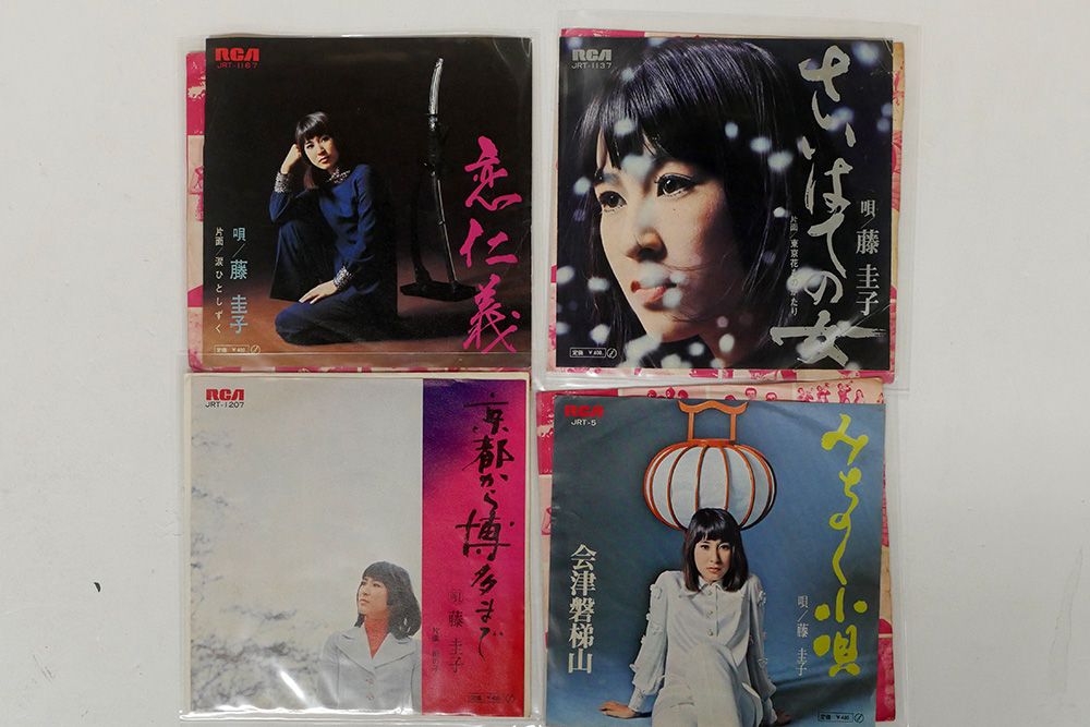 藤圭子　レコード 7枚セット 7 藤圭子/4枚セット - メルカリ