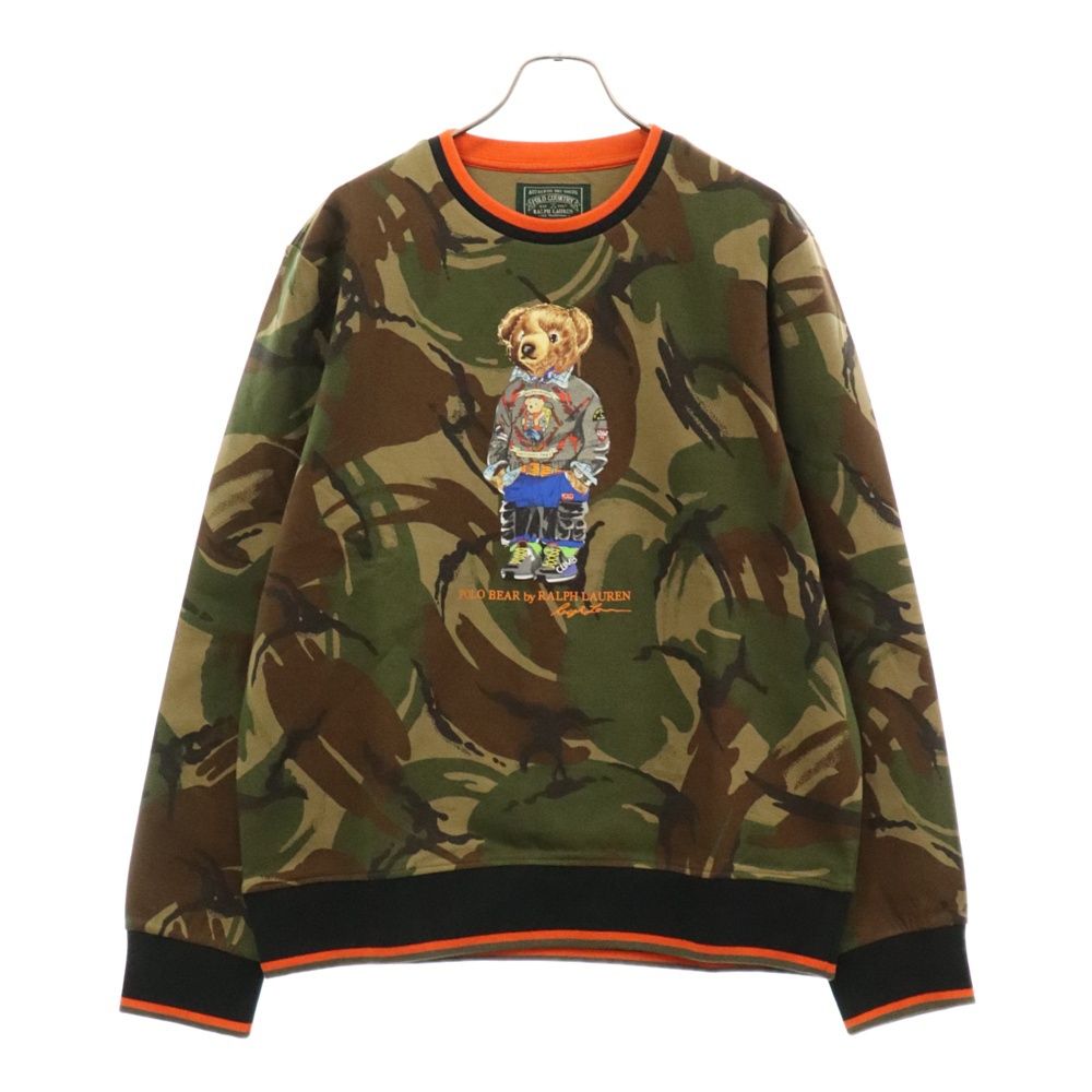 POLO COUNTRY Ralph Lauren 迷彩柄トレーナー POLO RALPH LAUREN (ポロラルフローレン) POLO COUNTRY Bear Crewneck