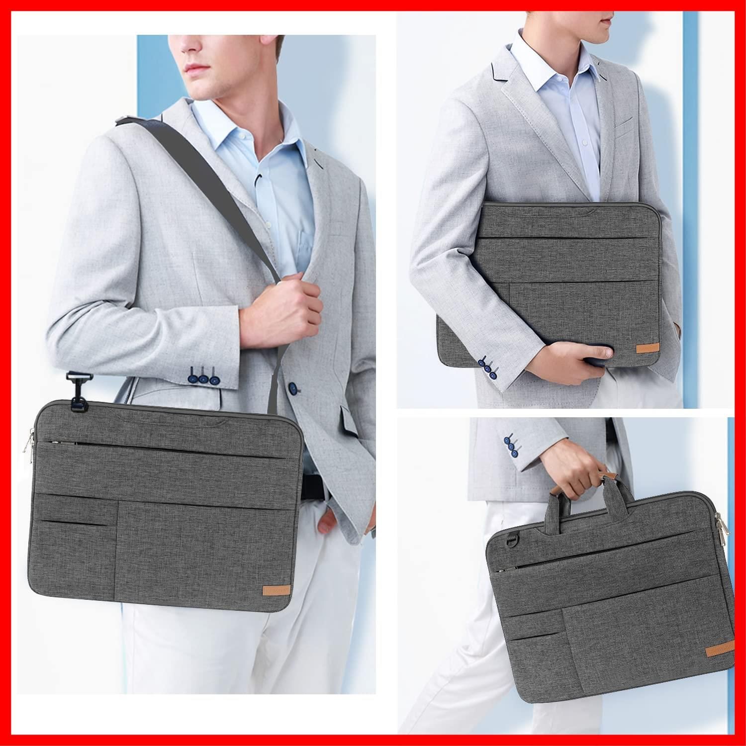 シンプル ソフト オシャレ 撥水 収納カバン 耐衝撃 タブレット 斜めがけ 保護ケース 手提げ ビジネス 肩掛け ノートパソコンカバー らくらく pcカバー 周辺機器 ラップトップケース 通勤 KINGS