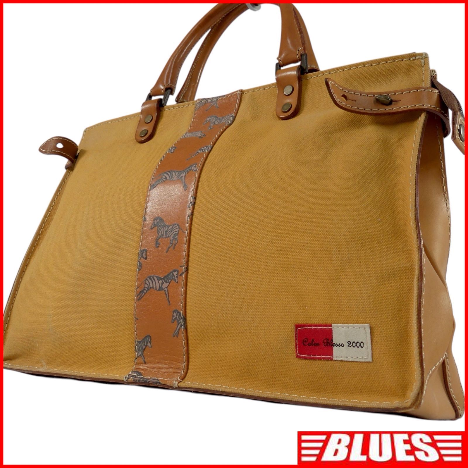 トートバッグ calen blosso 2000 菱屋カレンブロッソ トートバッグ 毛 