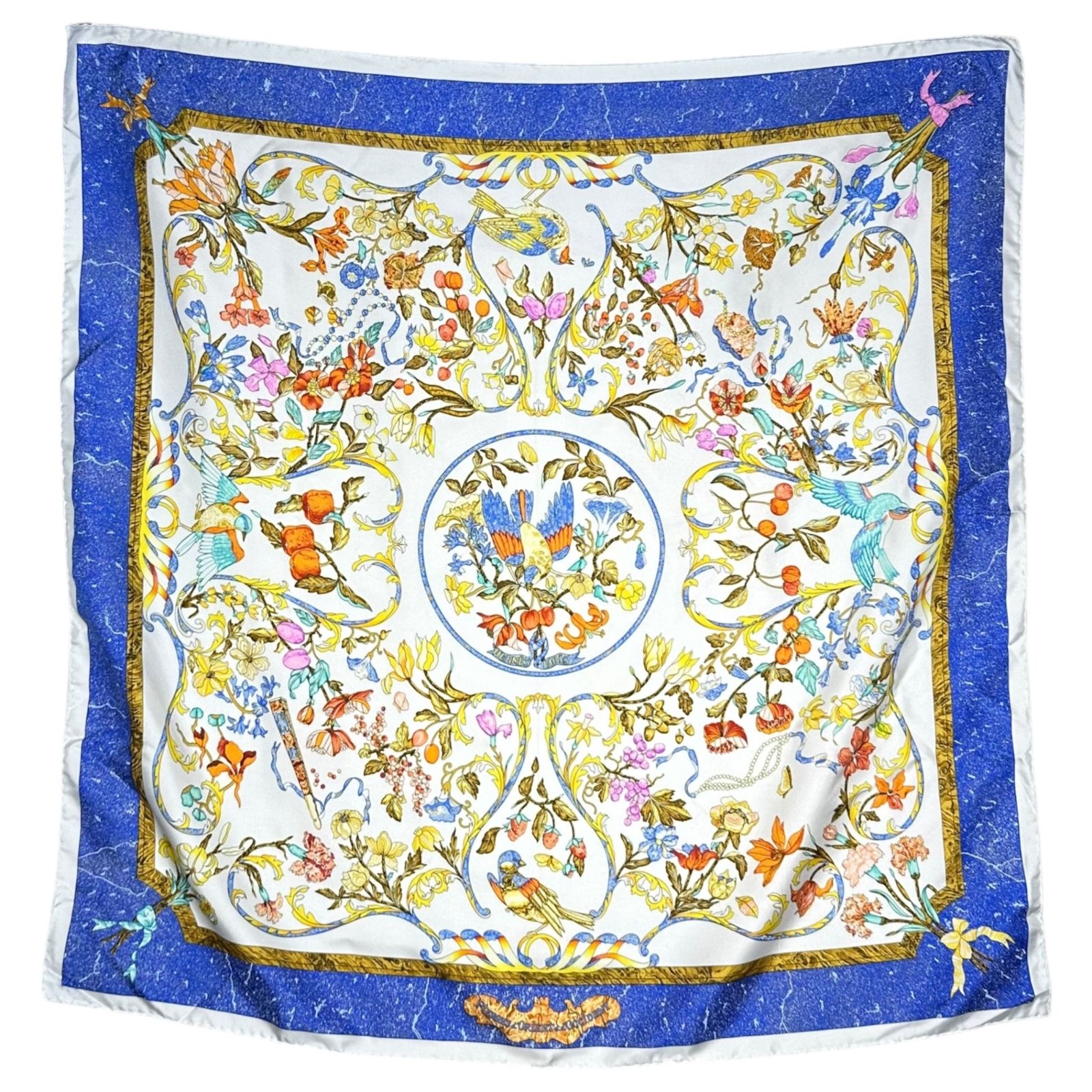 エルメスHERMES カレ90 PIERRES d' ORIENT et d' OCCIDENT東洋の