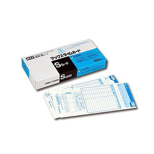 (まとめ) マックス タイムレコーダ用カード ER-Sカード ブルー ER90060 1パック(100枚) 【×3セット】 ds-1585047 6,319円