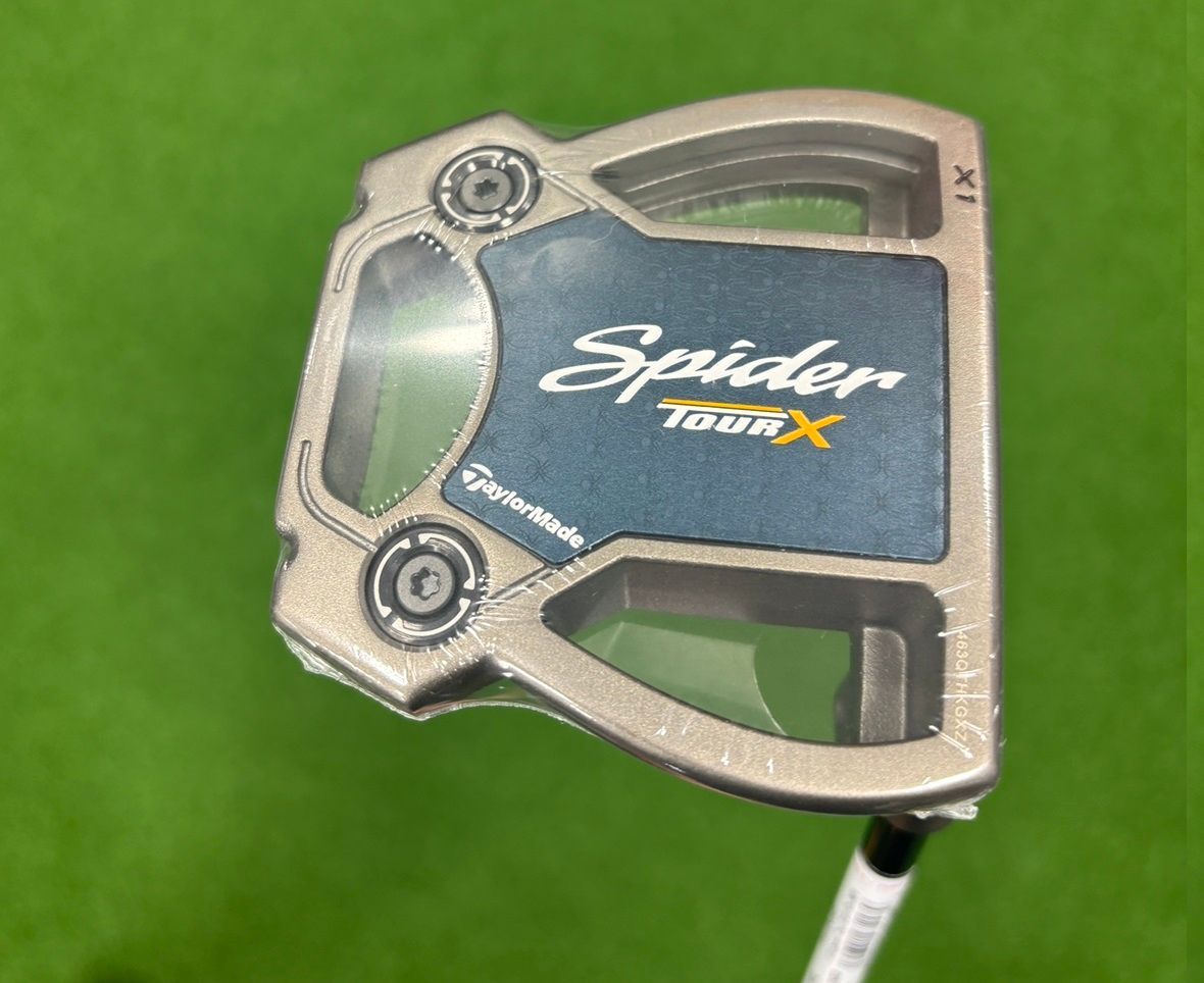 新品 テーラーメイド スパイダー ツアーX パター シェフラーモデル 34インチ TaylorMade 新作 2025年モデル テーラーメイド Spider TOUR X