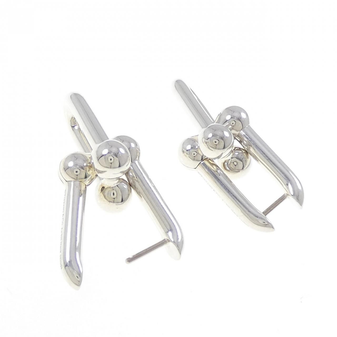 TIFFANY ティファニー ハードウェア ラージリンクピアス シルバー 楽天