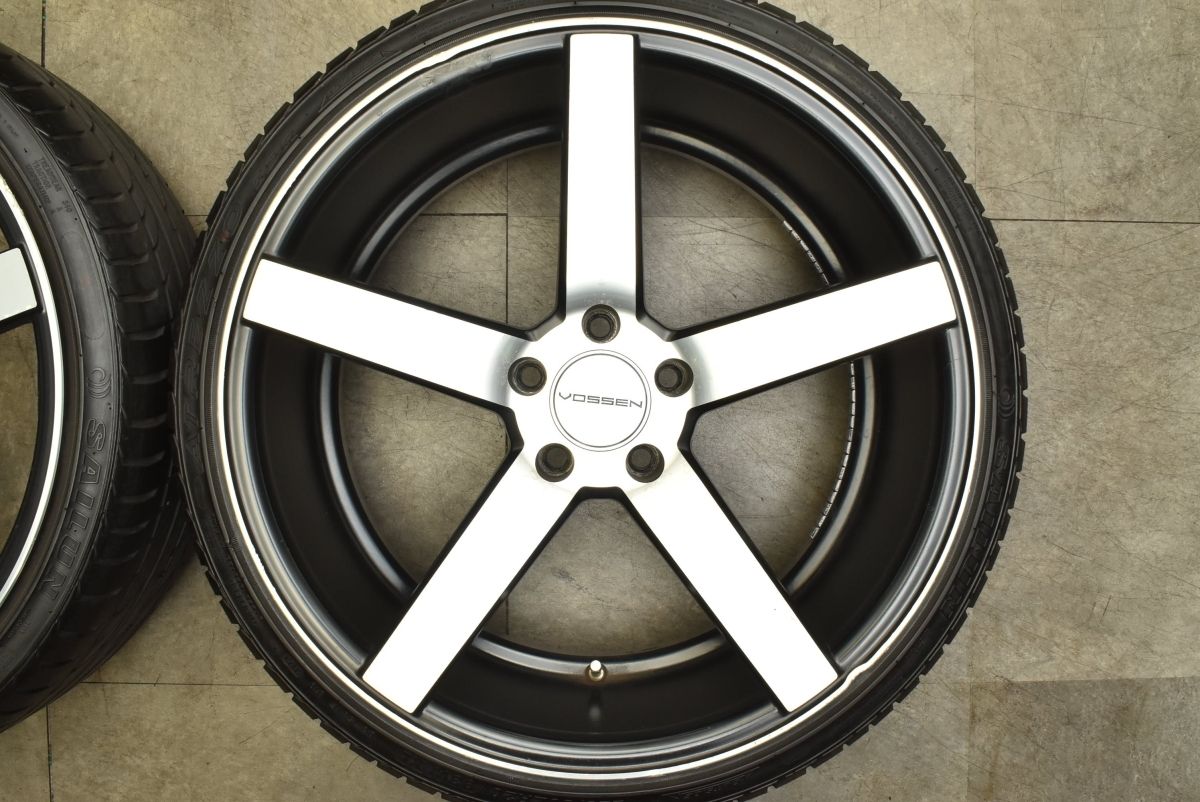 美品！vossen cv3 10.5J+25 pcd114.3 ヴォッセ アルファード ヴェル
