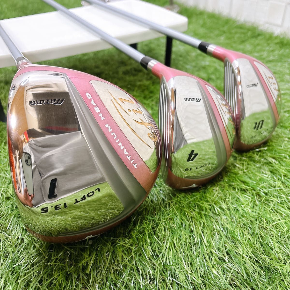 ミズノレディース7番アイアンエフィルMIZUNOゴルフクラブ女性L初心者中古 美品 ミズノ エフィル efil レディースゴルフセット フレックスL