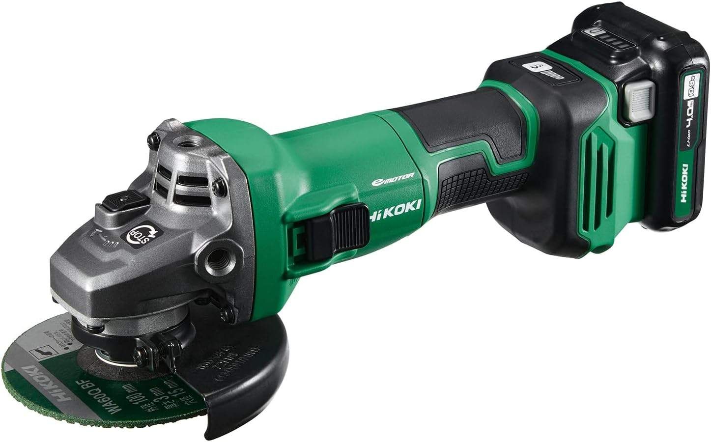 新品HiKOKI(ハイコーキ) 10.8V 充電式ディスクグラインダ 砥石径100mm ブレーキ付 バッテリー2個・充電器・システムケース2付 G1210DA(2LSK) リプロス サンダー 電動工具 研磨 切断