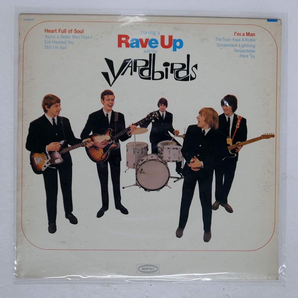US盤 YARDBIRDS|HAVING A RAVE UP WITH THE YARDBIRDS|EPIC LN24177 LP