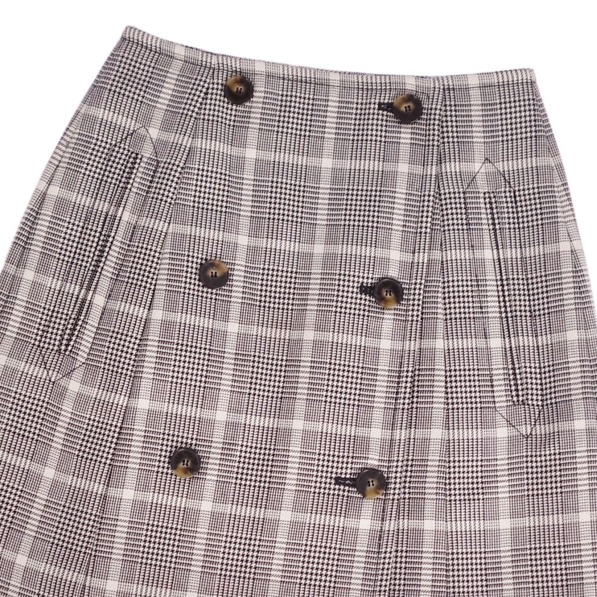 ステラマッカートニー STELLA McCARTNEY スカート 千鳥格子