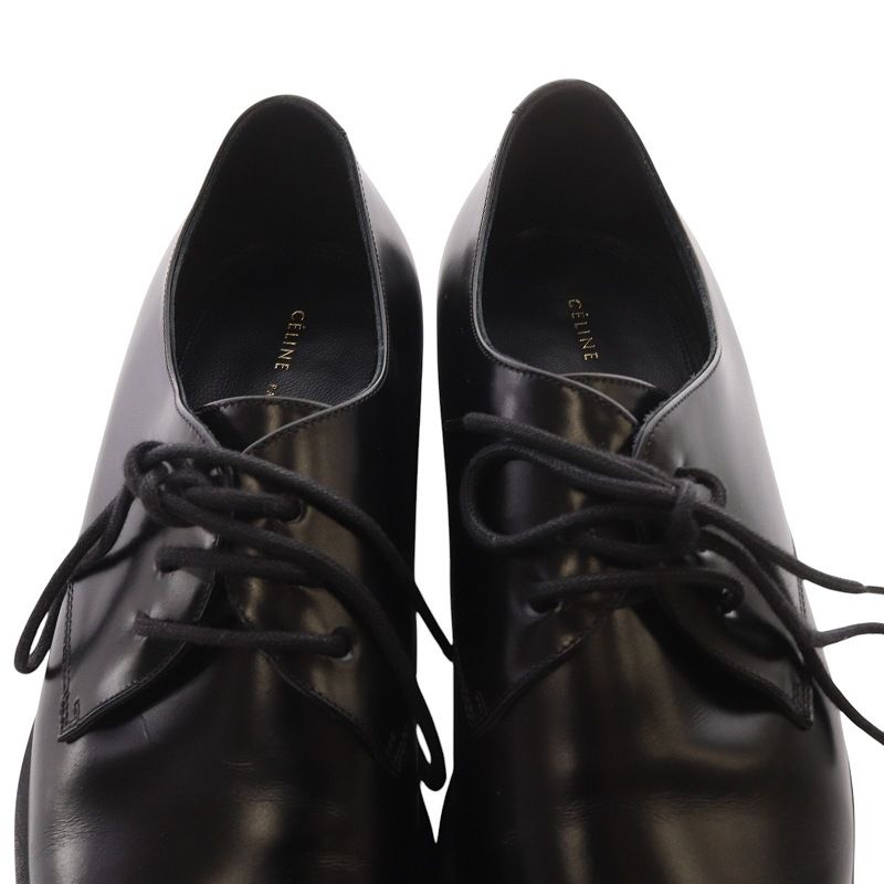 セリーヌ CELINE フィービー期 レースアップシューズ レザー 36.5 23.5