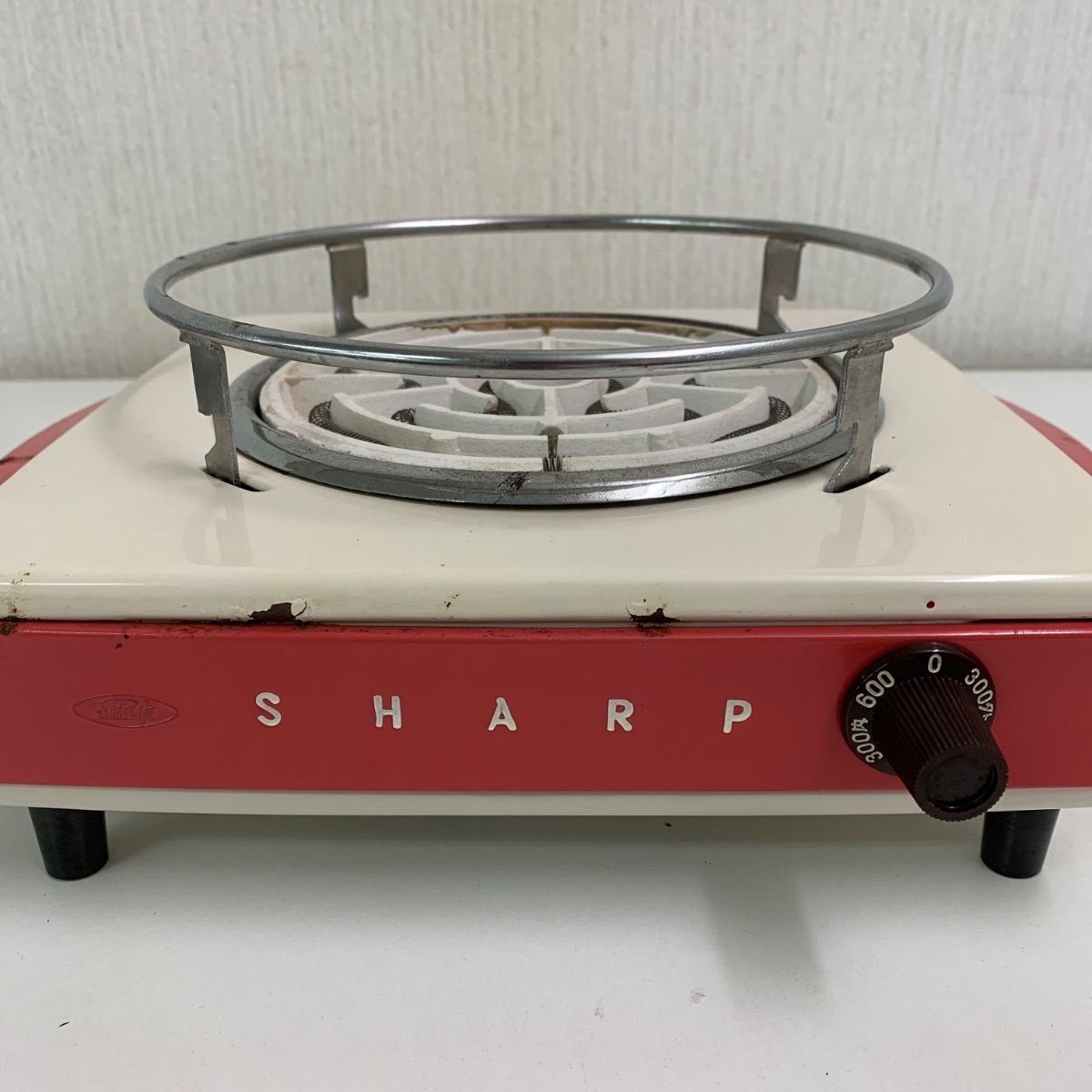 フォロー割対象商品 昭和レトロ SHARP 電気コンロ KH-615