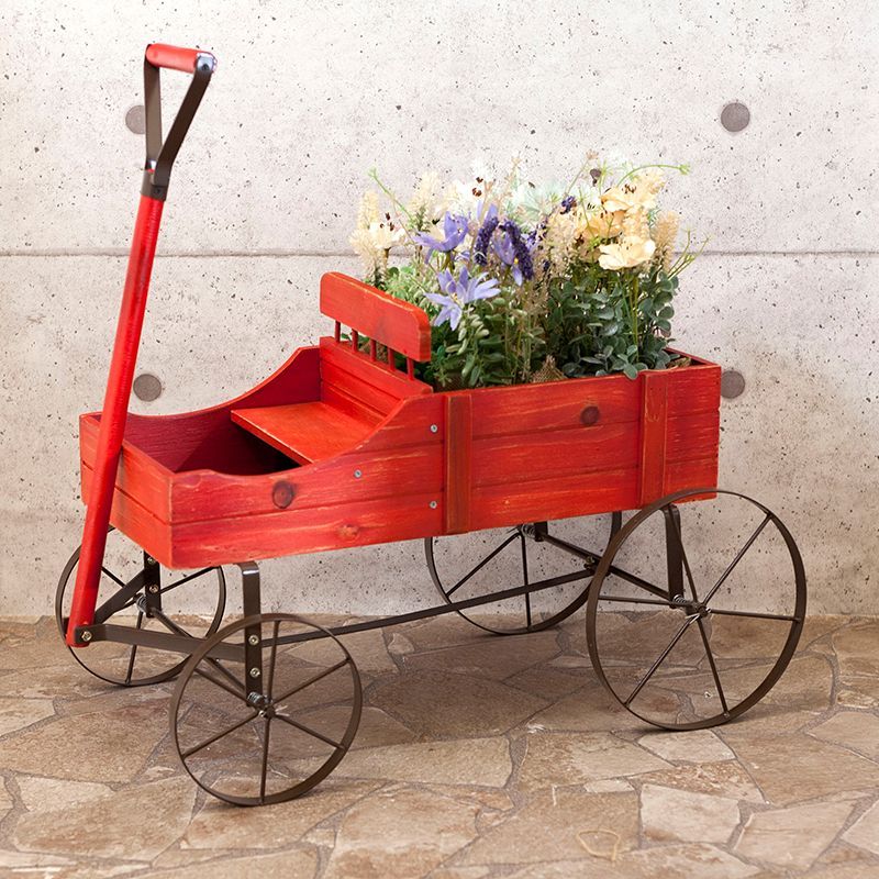 プランター ガーデニング 園芸 植物 花 フラワー Liberte リベルテ ウッデンプランターカート インテリア小物 AK