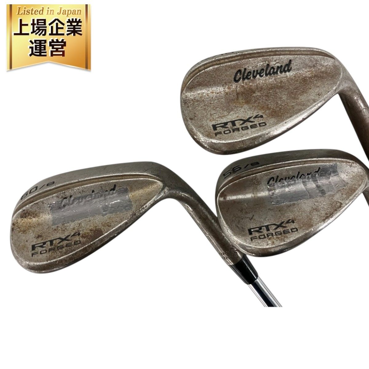 Cleveland RTX-4 FORGED 52 56 60 ウエッジ 3本セット project X ゴルフクラブ 中古 K9448776 -  メルカリ